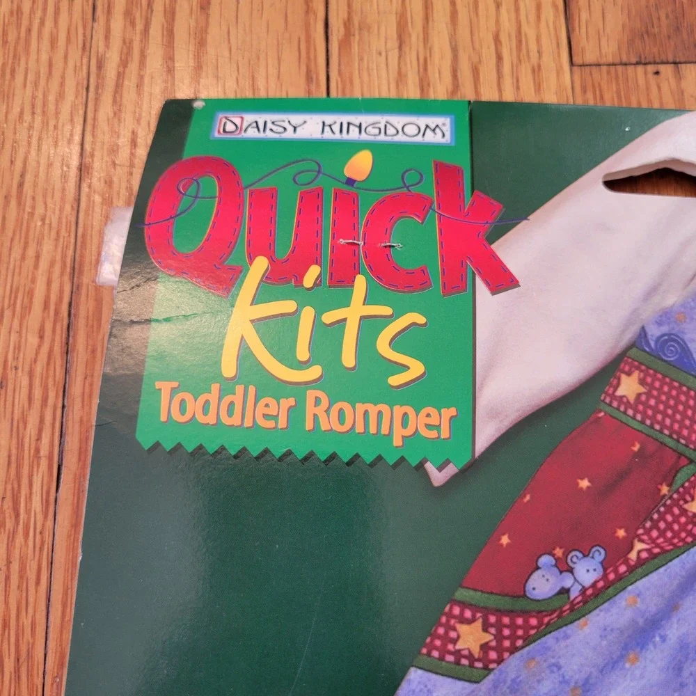 Daisy Kingdom Quick Kits Toddler Romper Noahs‎ Ark Animals 6-24 Months Retro Vtg